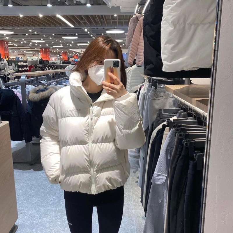 Áo lông vũ discoveryy xuất Hàn