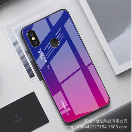 Ốp lưng kính cầu vồng xiaomi Note 7 note 5 pro mi 8 lite redmi note 6 pro K20 note 9s redmi 9 9a K40 pro mi 5x note 4x