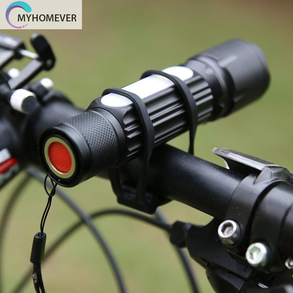 Dây Đai Silicon Giữ Đèn Pin Cho Xe Đạp