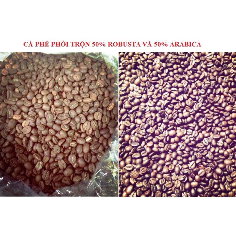 500 GRAM CÀ PHÊ PHỐI TRỘN 50% ROBUSTA VÀ 50% ARABICA - DÀNH CHO PHA PHIN/PHA MÁY.. | BigBuy360 - bigbuy360.vn