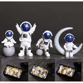 4 Cái / bộ Galaxy Ngoài Không Gian Phi Hành Gia Hình Hành Tinh Chủ Đề Sinh Nhật Phi Hành Gia Mô Hình Nhà Phòng Khách Để Bàn Trang Trí