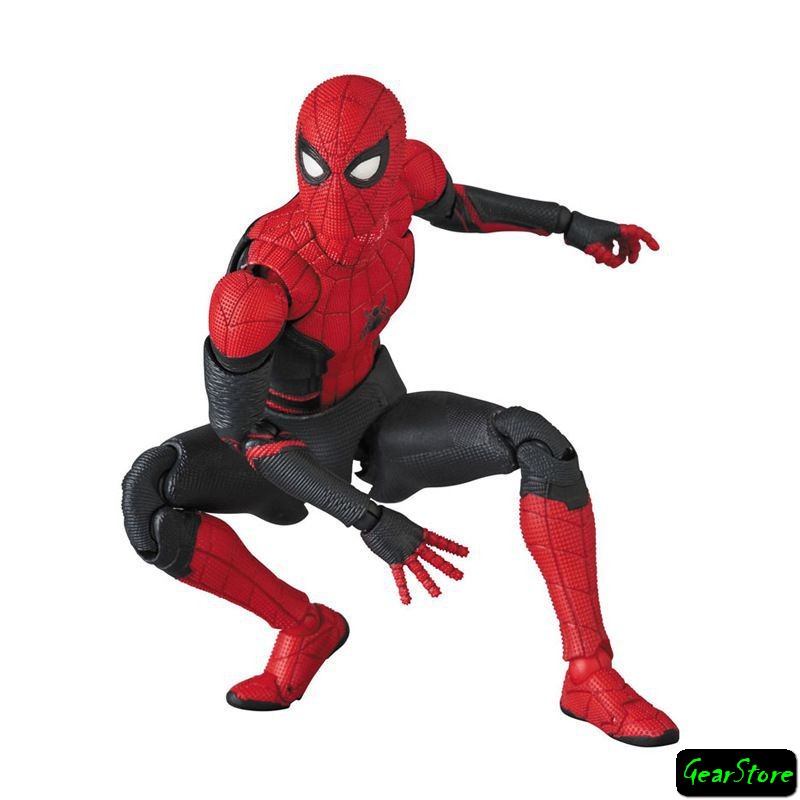 Mô hình nhân vật spider man Far From Home upgaded Suit FIGMA FIGURE MAF 113 AVENGERS cử động được 15cm