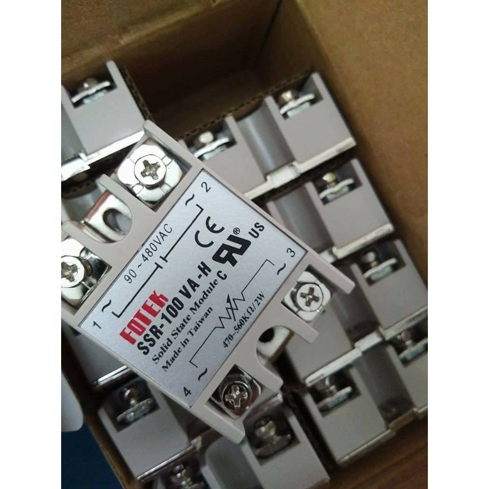 Rơle bán dẫn fotek 40VA, 60VA, 100VA SSR-40VA-H, SSR-60VA-H, SSR-100VA-H