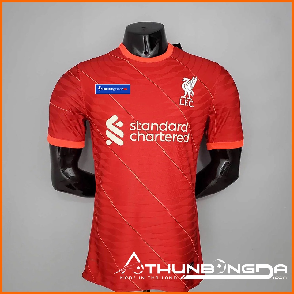 Áo Liverpool đỏ sân nhà 2021/2022, 2021/22 bản PLAYER Issue BODY fit cao cấp Thái Lan