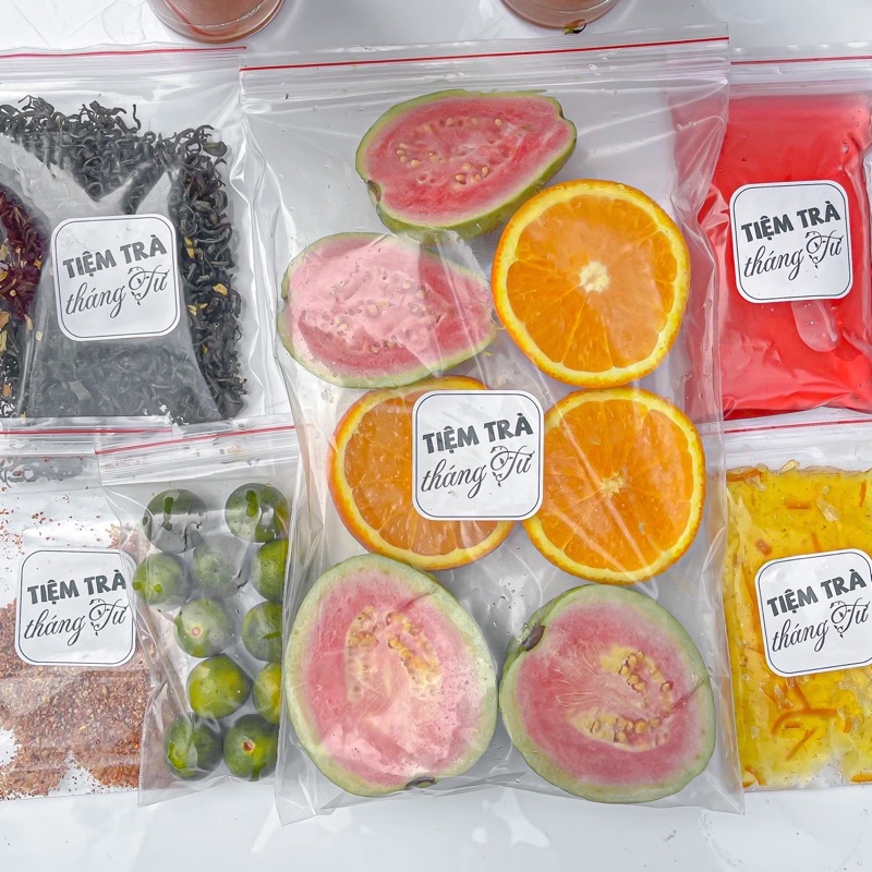 Set trà ổi hồng đặc biệt Tiệm Trà Tháng tư