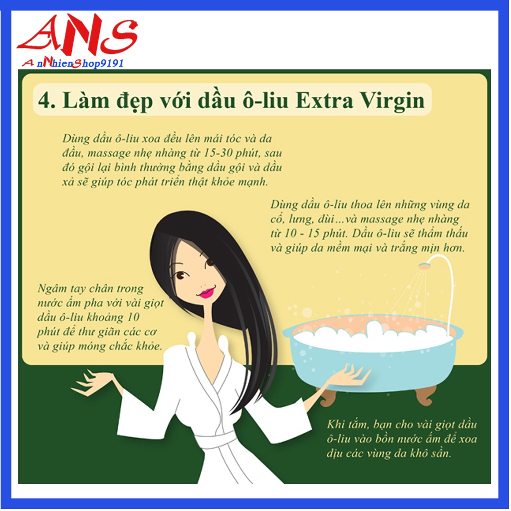 Dầu Olive nguyên chất Olivoila Extra Virgin 250ml | BigBuy360 - bigbuy360.vn