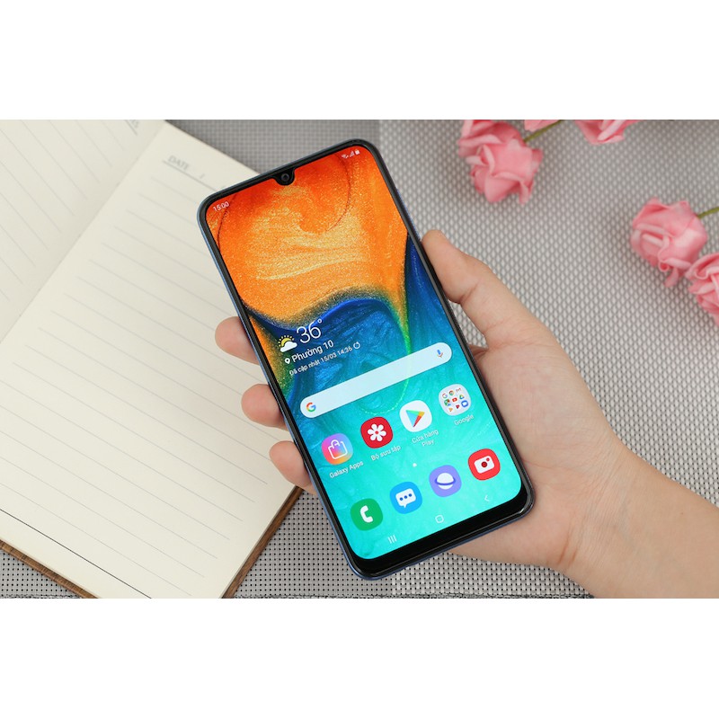 Điện thoại Samsung Galaxy A30 chính hãng (hàng trưng bày) đầy đủ hộp và phụ kiện