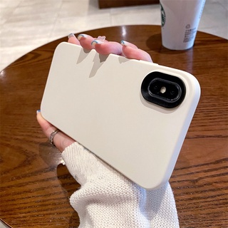 Ốp Điện Thoại Silicon Dẻo Màu Kẹo Bảo Vệ Toàn Diện Cho Iphone X Xr Xs Max 11 12 Pro Max