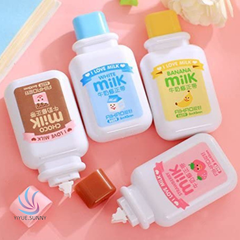 Bút Xóa Kéo Hình Bình Sữa Dễ Thương 6m