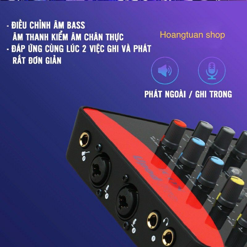 Bộ Sound card âm thanh ICON UPOD PRO( tặng giắc chuyển)