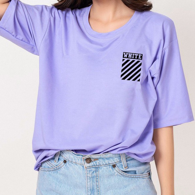 Áo Thun Tay Lỡ 🔥FREESHIP🔥Giảm 10k Khi Nhập Mã [ AO THUN NU ]- Áo Thun Nam Nữ UNISEX Logo Đẹp Mẫu 5 White | BigBuy360 - bigbuy360.vn