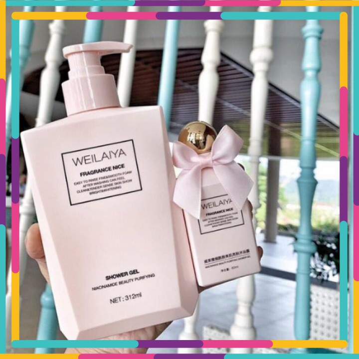 Sữa Tắm Dưỡng Ẩm , Dưỡng Trắng WEILAIYA Trứng Cá Tầm Cavear 312ml [ CHÍNH - HÃNG ] | BigBuy360 - bigbuy360.vn