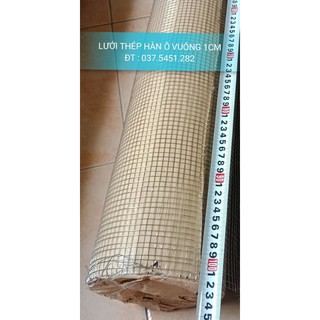 Cuộn lưới thép hàn mắt lưới 5mm ( dài 12m)