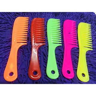 🏵Set 10 Lược Răng Thưa, cho Tóc Uốn, Tóc sơ rối (Dài 20cm)