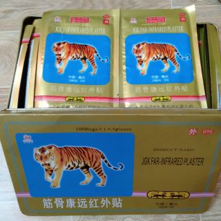 Combo 10 gói Cao dán con cọp 7 chữ