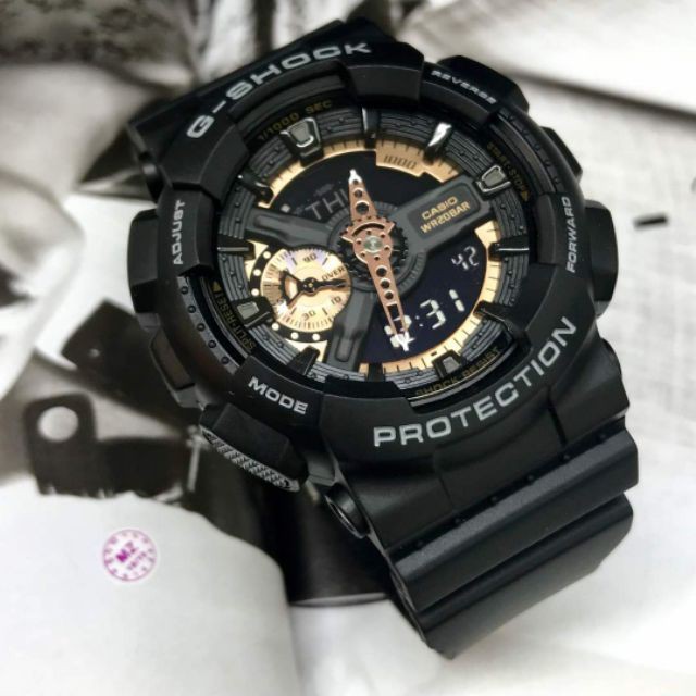 Đồng hồ nam G-shock Ga110 thể thao Kim điện tử full box, Chống nước, chống va đập, nam tính mạnh mẽ 3 màu lựa chọn, 42mm