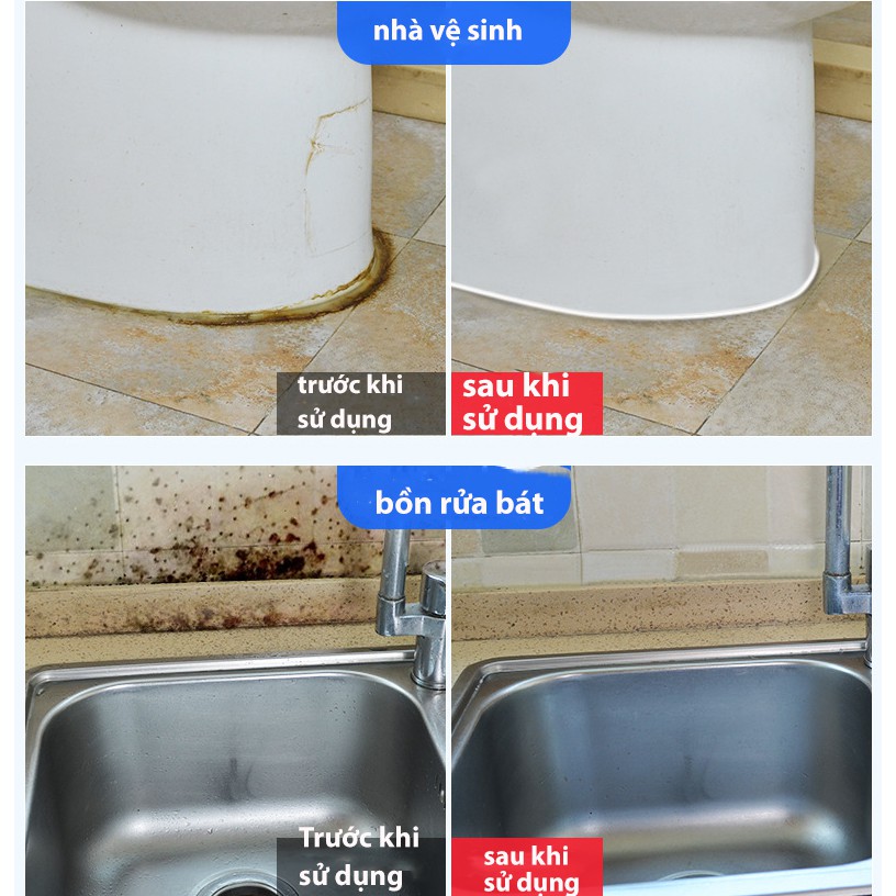 Gel tẩy vệ sinh lồng máy giặt tẩy  ố ron cao su máy giặt tủ lạnh.