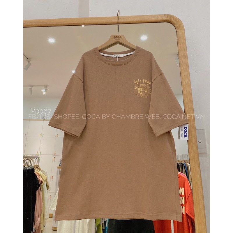 [Mã WASKT304 giảm 15% tối đa 30K đơn 99K] [P0067]💦 Áo thun áo phông unisex OBEY form rộng vải dày (Có sẵn/ảnh thật) | BigBuy360 - bigbuy360.vn