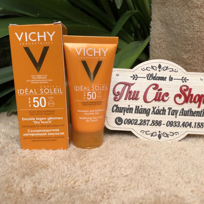 Kem Chống Nắng VICHY 50ml [HÀNG PHÁP CHÍNH HÃNG]