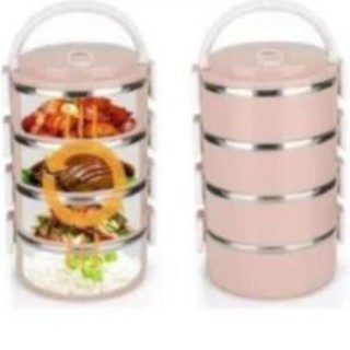 Cặp lồng cơm - Cà mên 4 tầng lúa mạch(4 TẦNG - LÚA MẠCH)