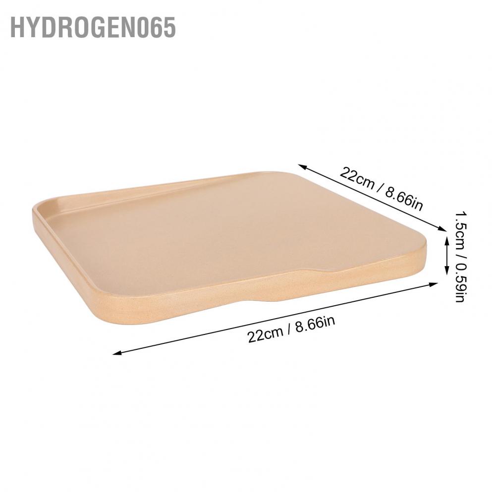 Hydrogen065 Kitchen Cutting Board Double Sided Anti Skid Leakproof High Safety BPA Free Eco Friendly Durable Small