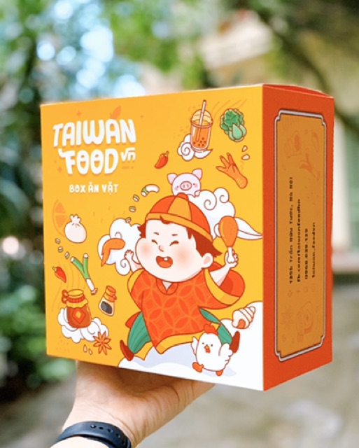 HỘP ĂN VẶT 20 MÓN TAIWAN FOOD VN