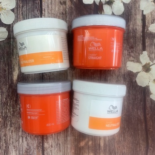 Combo Kem Dập Duỗi Dành Cho Tóc Khỏe / tóc yếu Wella 400ml X2