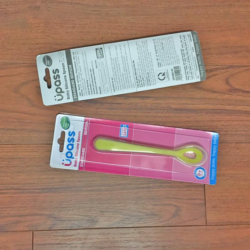 Thìa ăn dặm silicone cho bé Upass