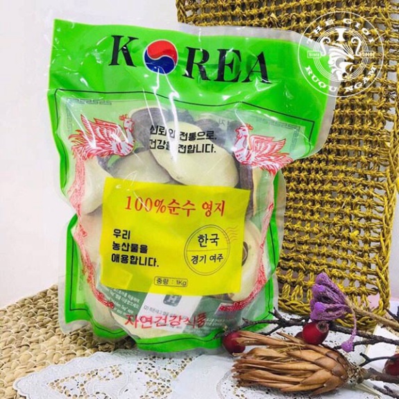 Nấm Linh Chi Đỏ Kana Nongsan Gói 1kg Chính Hãng Hàn Quốc