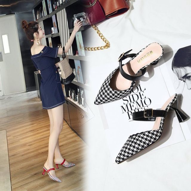 (Hàng order 5 ngày) Dép nữ cao gót đẹp