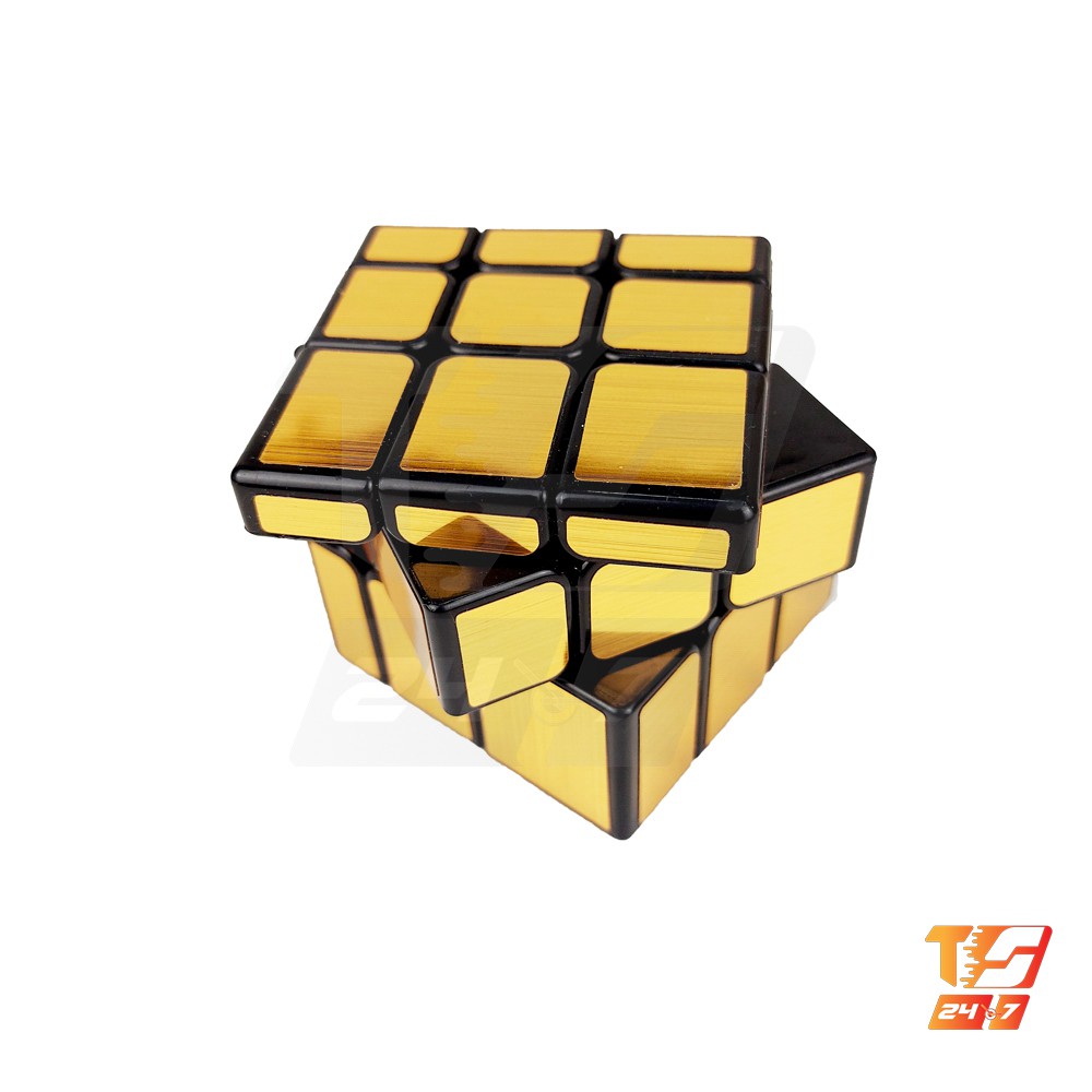 Khối Rubik 3x3 Biến Thể Vàng MoYu MeiLong Mirror - Đồ Chơi Rubic Gương 3 Tầng 3x3x3