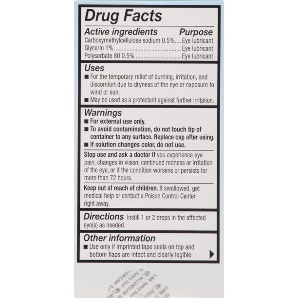 [DATE 2/2023] Refresh Optive Advanced Lubricant Eye Drops 10ML