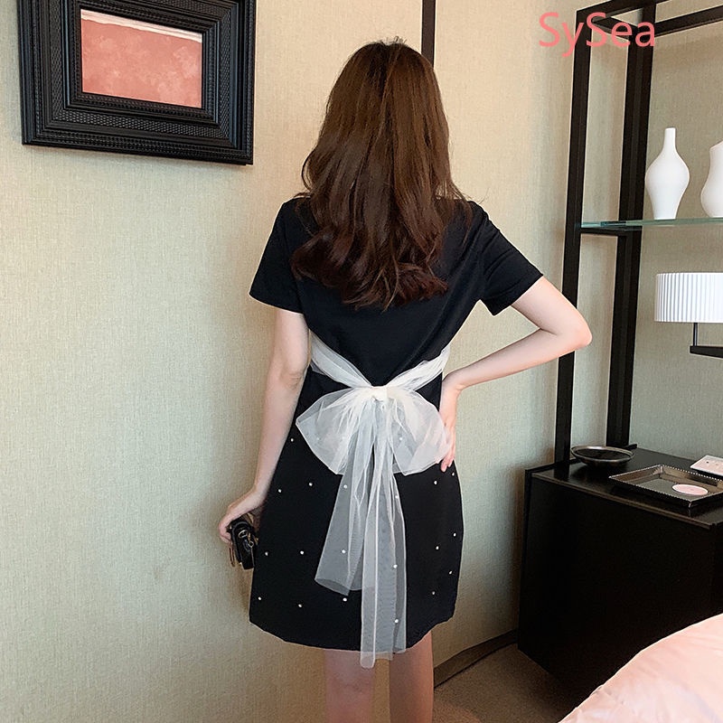 Áo Thun Phối Ren Thời Trang Mùa Hè Có size Lớn Cho Nữ