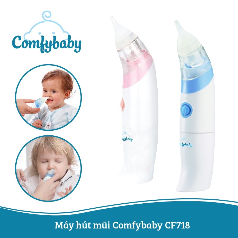 Máy hút mũi Comfybaby CF718 (màu: hồng) - Hộp xấu