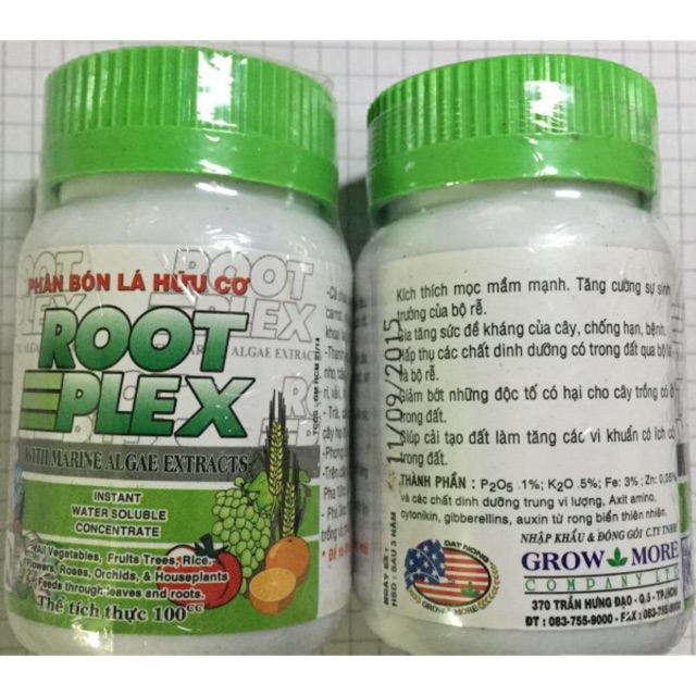 Phân bón lá Hữu cơ Root Plex