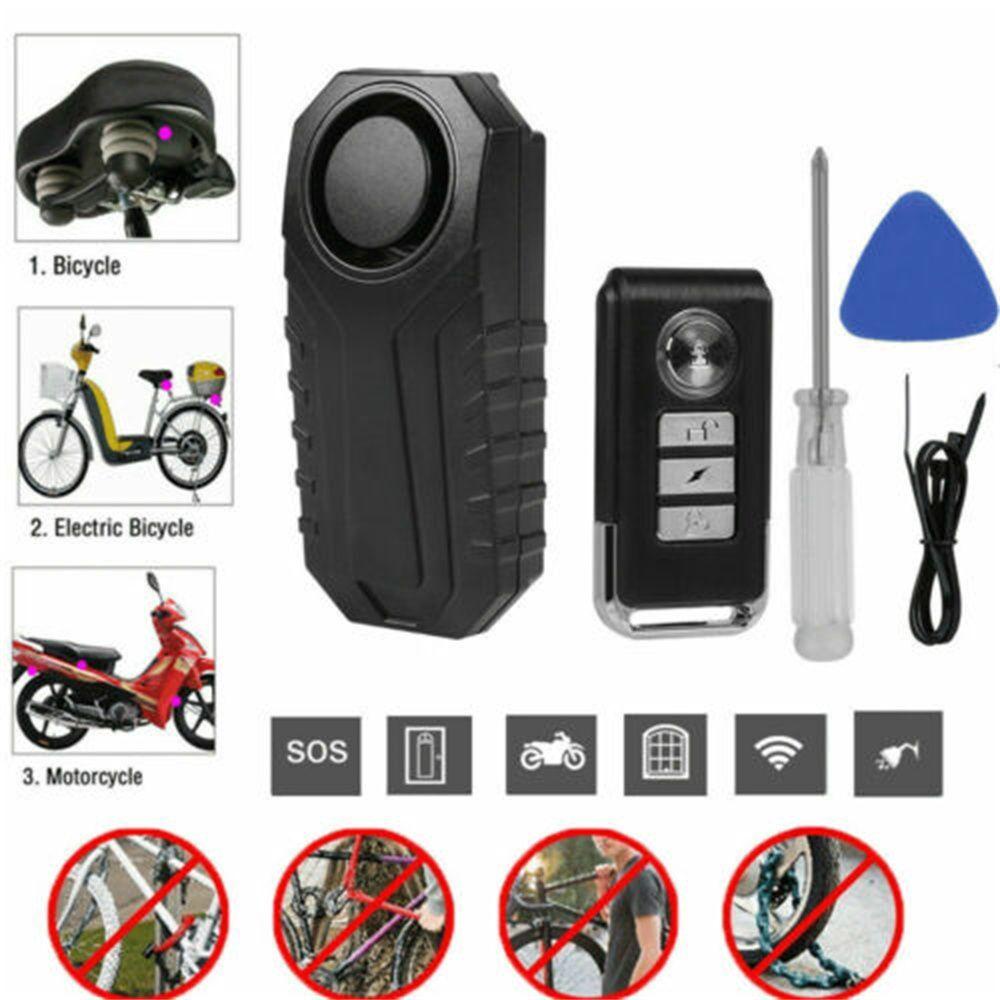 Chuông Báo Chống Trộm Cảm Biến Rung Dành Cho Xe Đạp