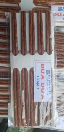 Đũa Gỗ Đầu Vuông