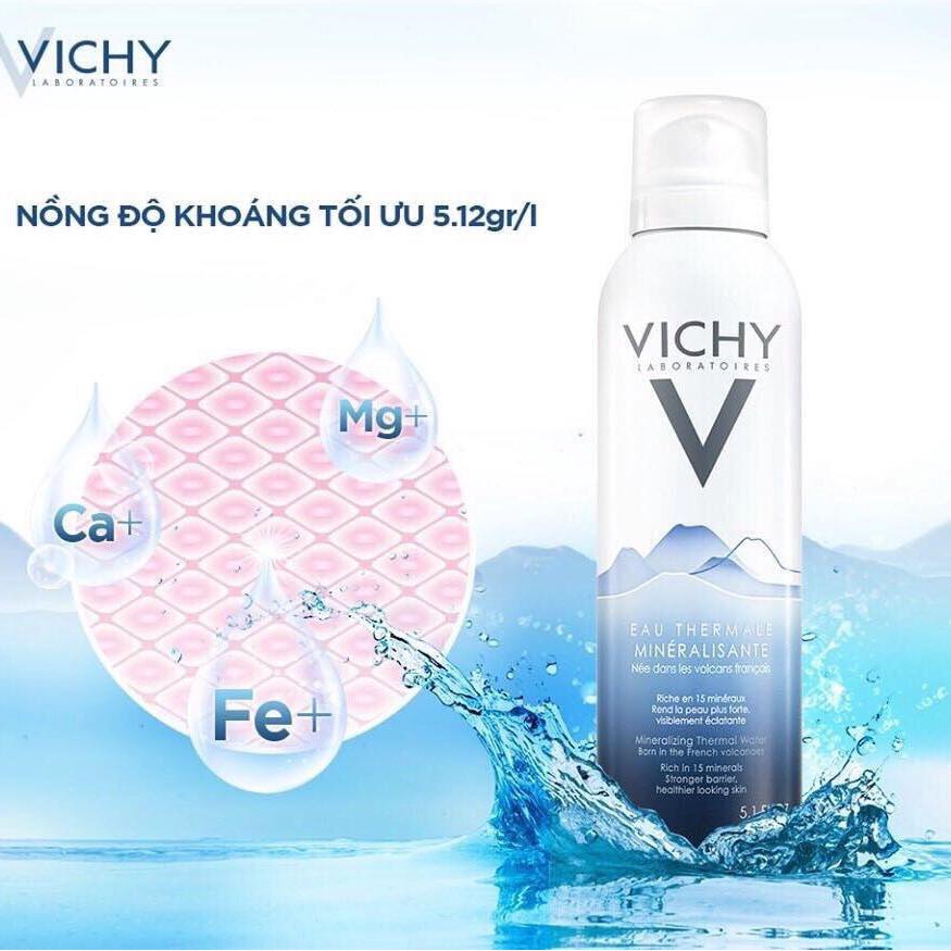 Xịt Khoáng Vichy Mineralizing Thermal Water 150ml