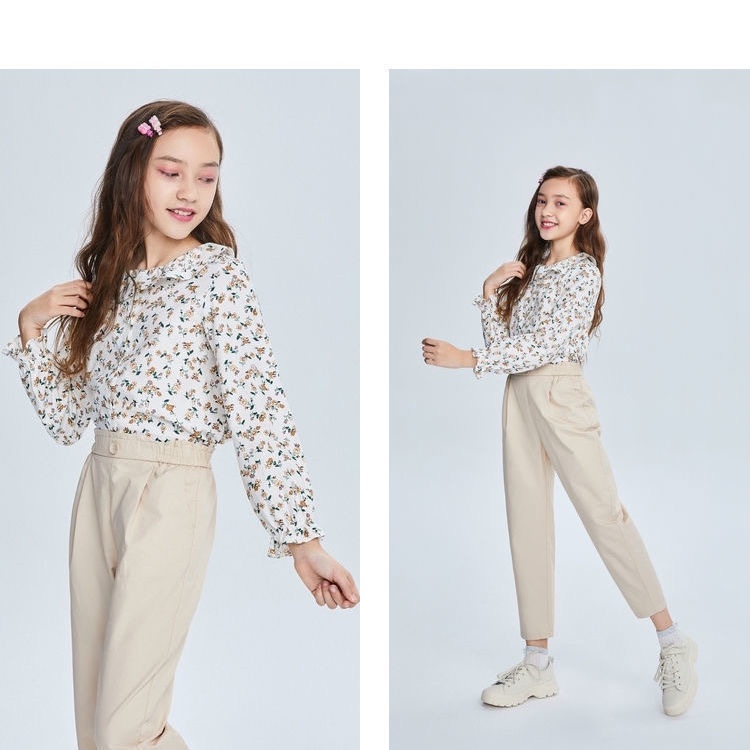 (7-16 tuổi) Áo sơ mi bé gái hãng Balabala 22023200208