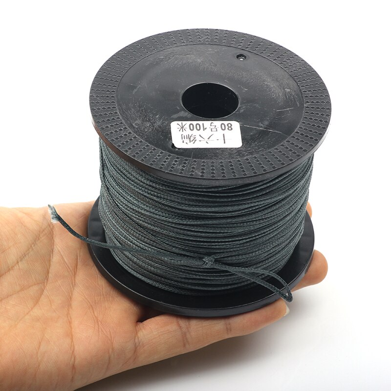 Cuộn Dây Câu Cá Bện 16 Sợi Kích Thước 40-700LB 100M Kích Thước 3-80# Dây Tóc Nhiều Sợi Cho Cá Lớn Biển