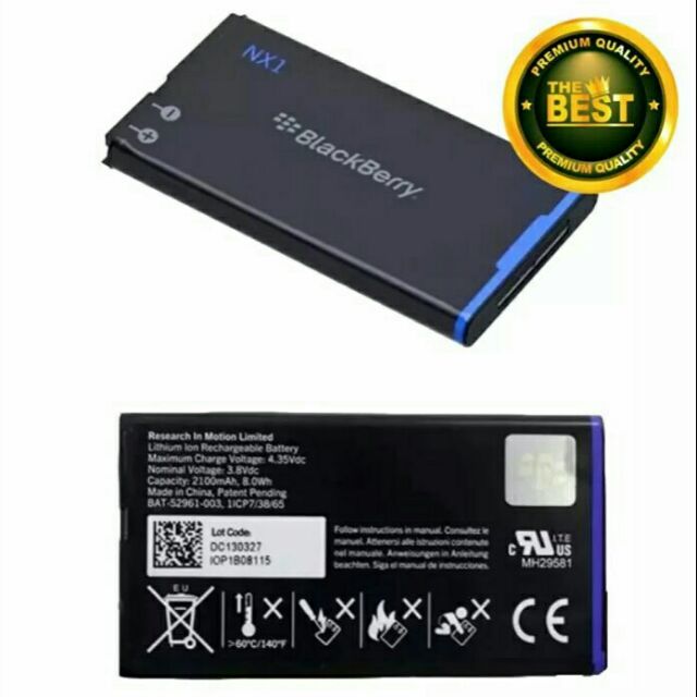 Pin Blackberry Q10 dung lượng 2100mAh