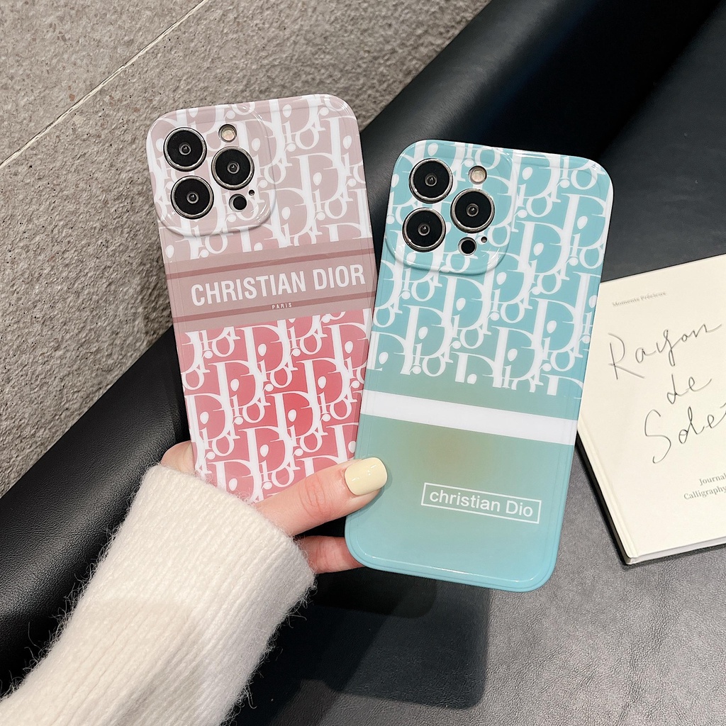 Ốp Điện Thoại In Logo DIOR Sang Trọng Cho iphone 13 Pro Max i13 13pro 11ProMax i11 iX Xs XR Xs Max 12Pro 12 Pro Max