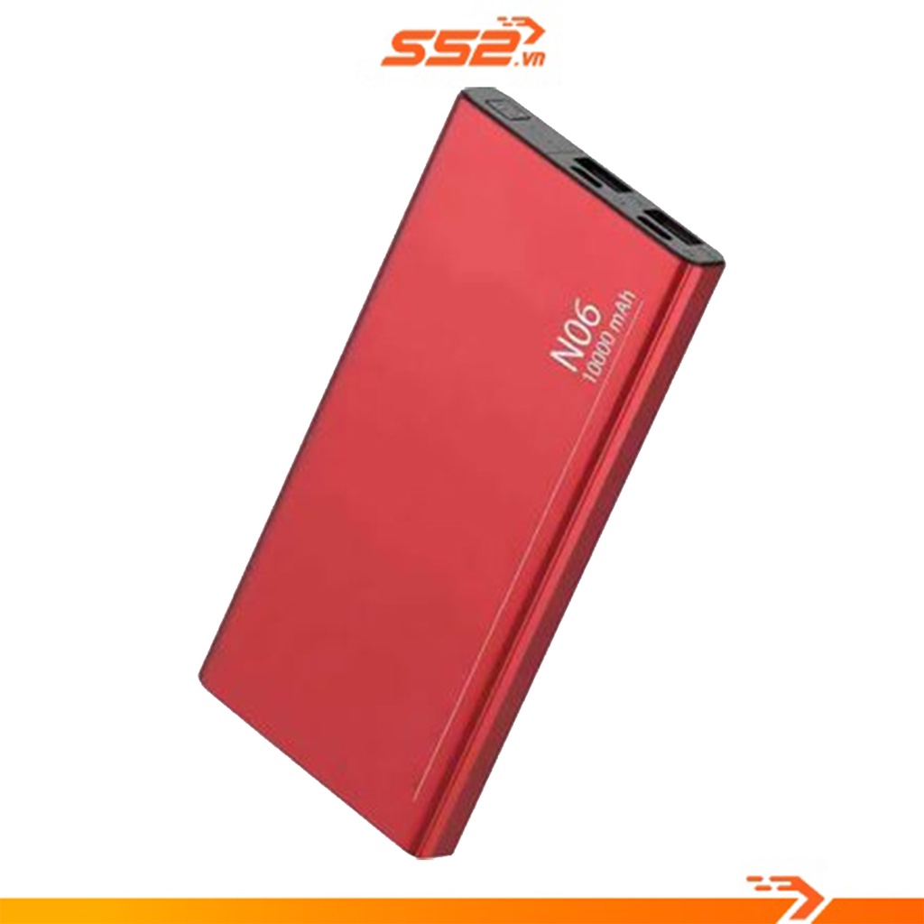 Pin Sạc Dự Phòng Caza N06 10.000mAh - Hỗ Trợ Sạc Nhanh, 2 Cổng Sạc - Màu Ngẫu Nhiên