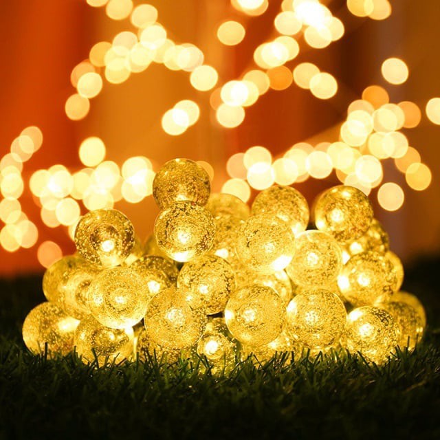 ĐÈN NHÁY BI BỌT PHA LÊ TRANG TRÍ 10M 🌟CÓ CHỌN MẪU
