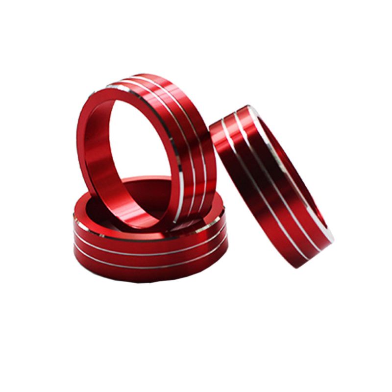 Set 3 Vòng Bảo Vệ Nút Điều Hòa Không Khí Dành Cho New Magotan B8 Tiguan L for Lamando