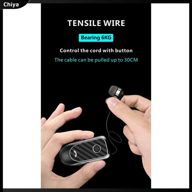 Tai Nghe Bluetooth Không Dây Mini L2 Có Kẹp Rung Báo Cuộc Gọi Tiện Dụng