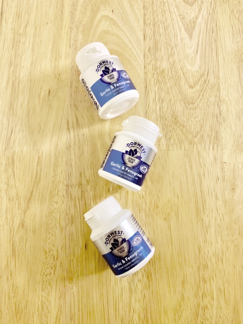 Dorwest Tỏi và củ cải cho chó mèo 100 viên