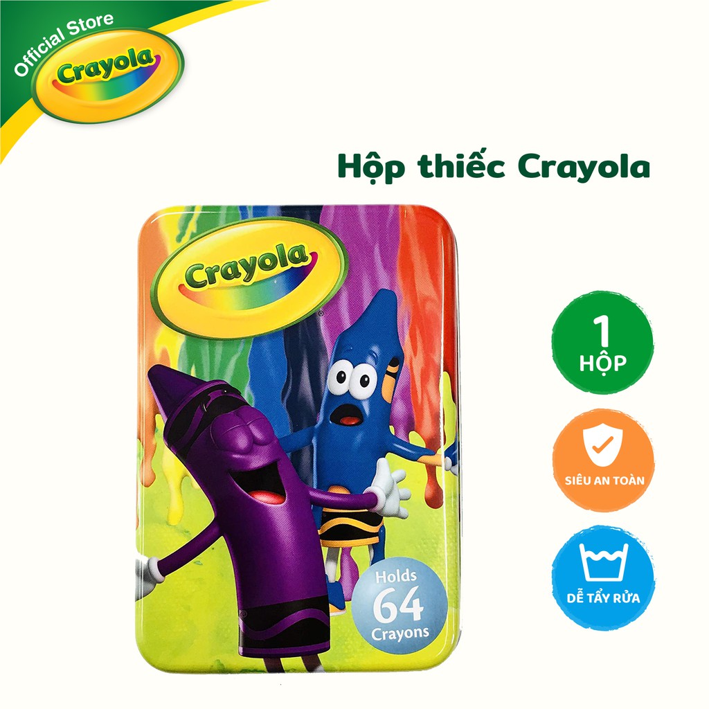 [Mã LIFECRA154 giảm 15% đơn 199k] Hộp thiếc Crayola