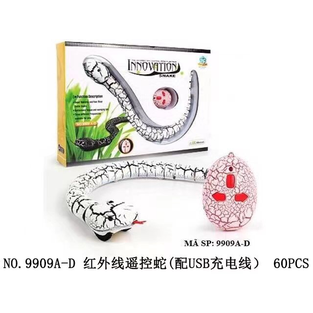 Con Rắn Đồ Chơi Điều Khiển Từ Xa 9909 Giao Màu Ngẫu Nhiên