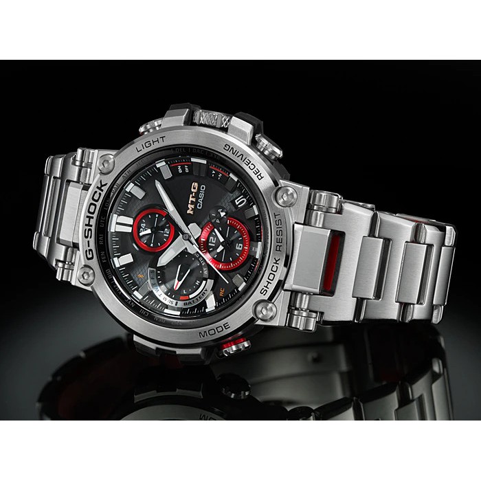 Đồng Hồ Casio Nam Dây Thép Không Ghỉ GSHOCK MTG-B1000D-1ADR Chính Hãng